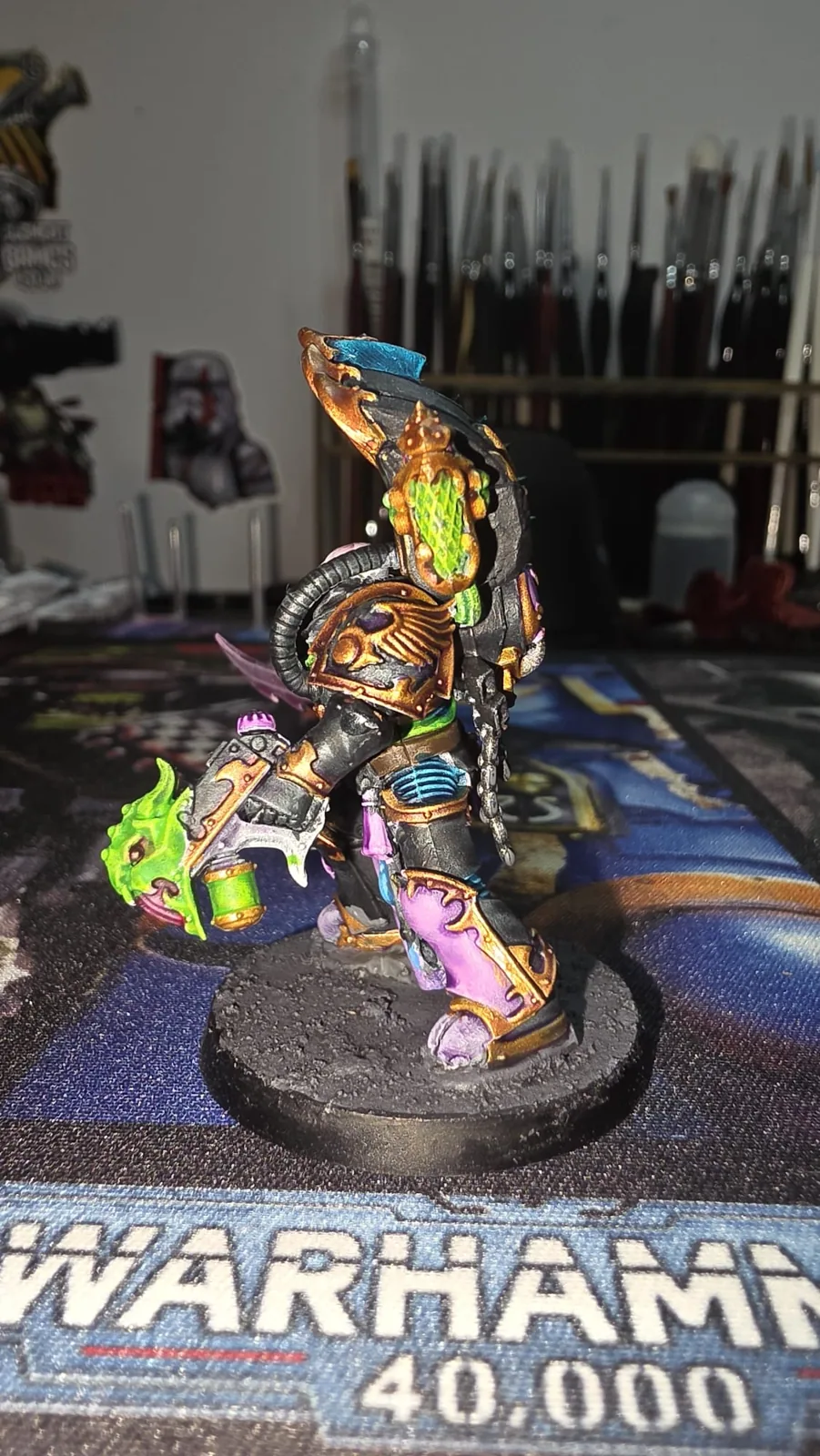 Lord Kakophonist, painted by Adam, photograph 2 of 4