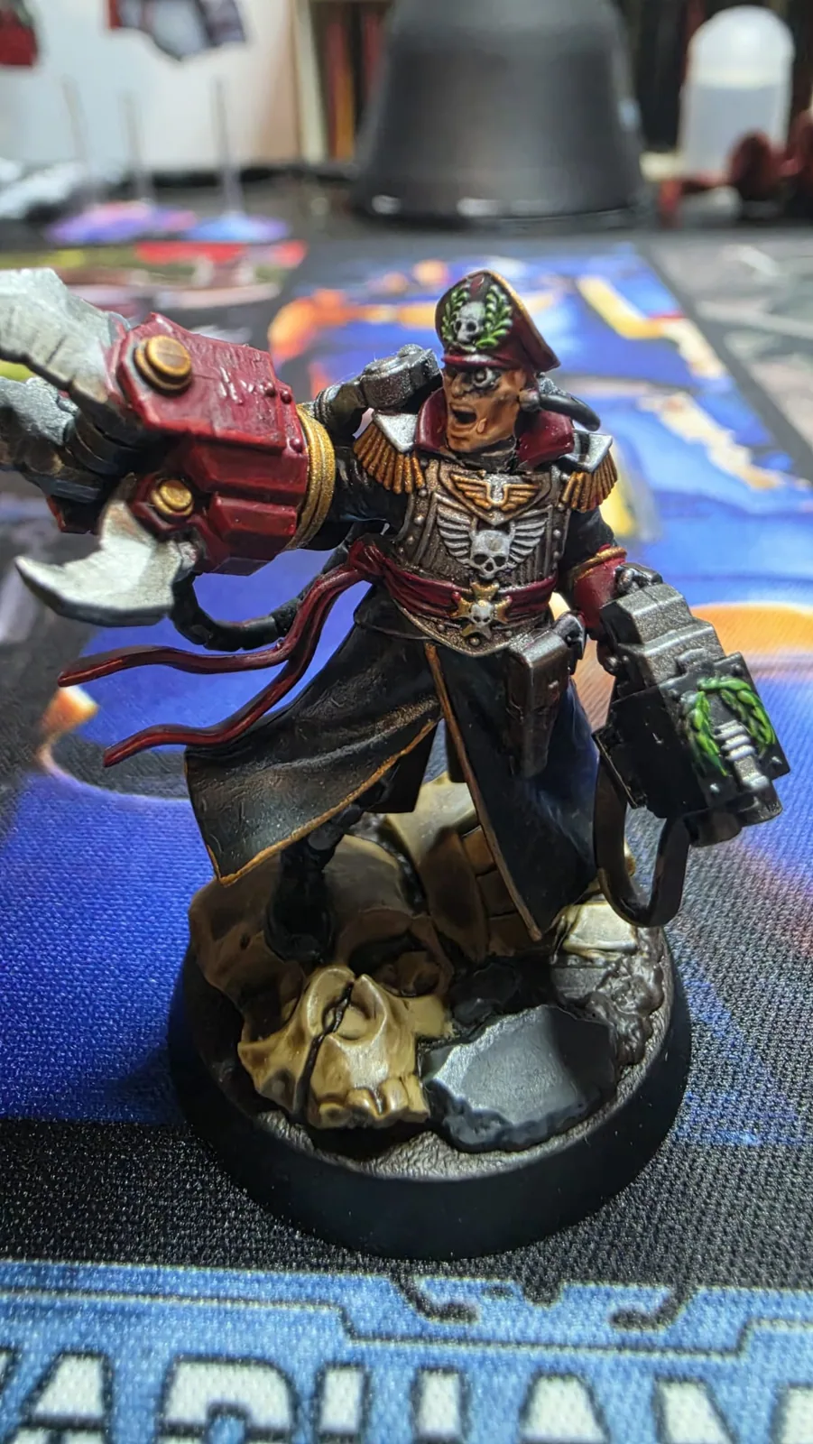 Commissar Sebastian Yarrick, painted by Adam, photograph 1 of 5