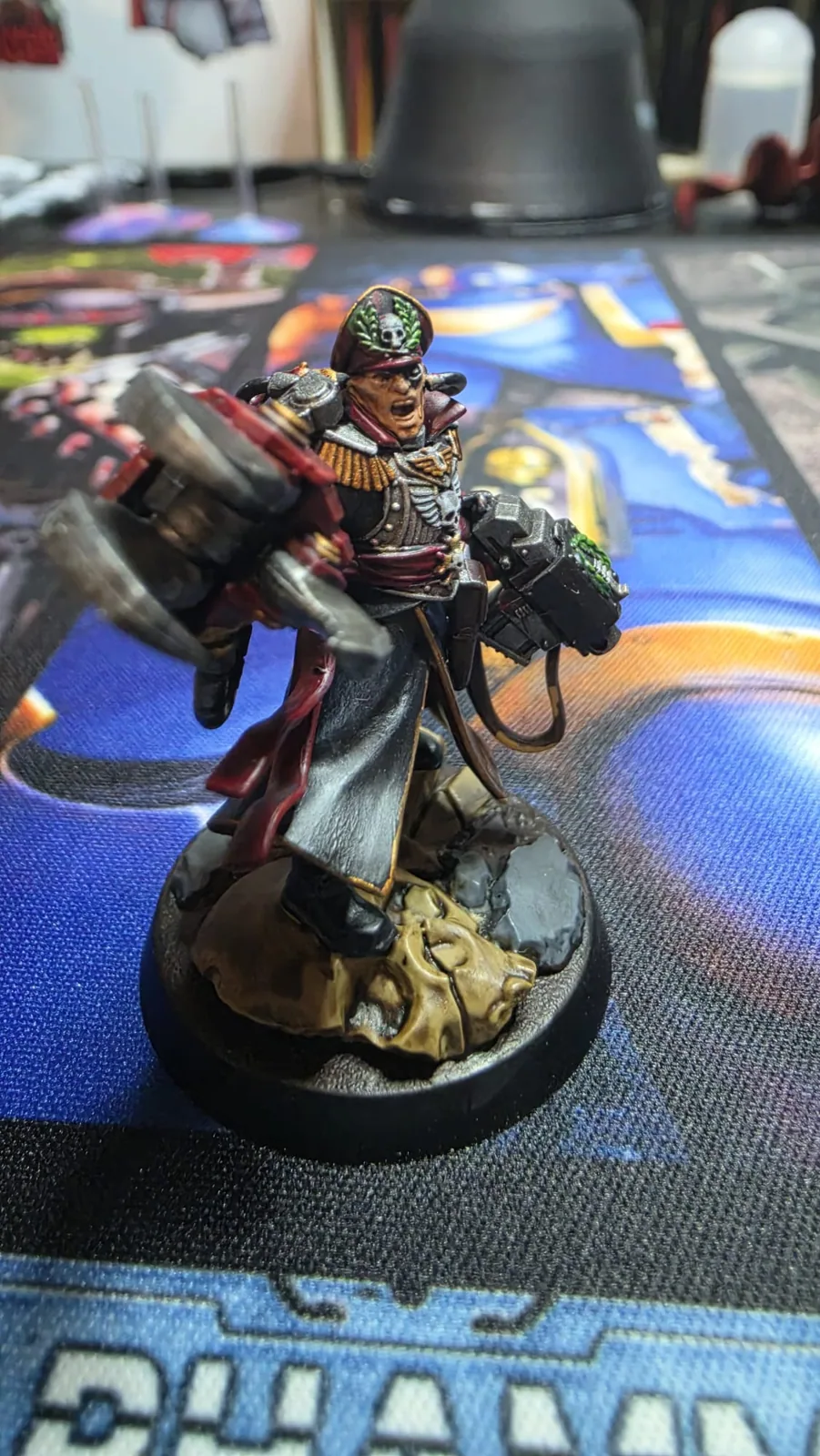 Commissar Sebastian Yarrick, painted by Adam, photograph 3 of 5