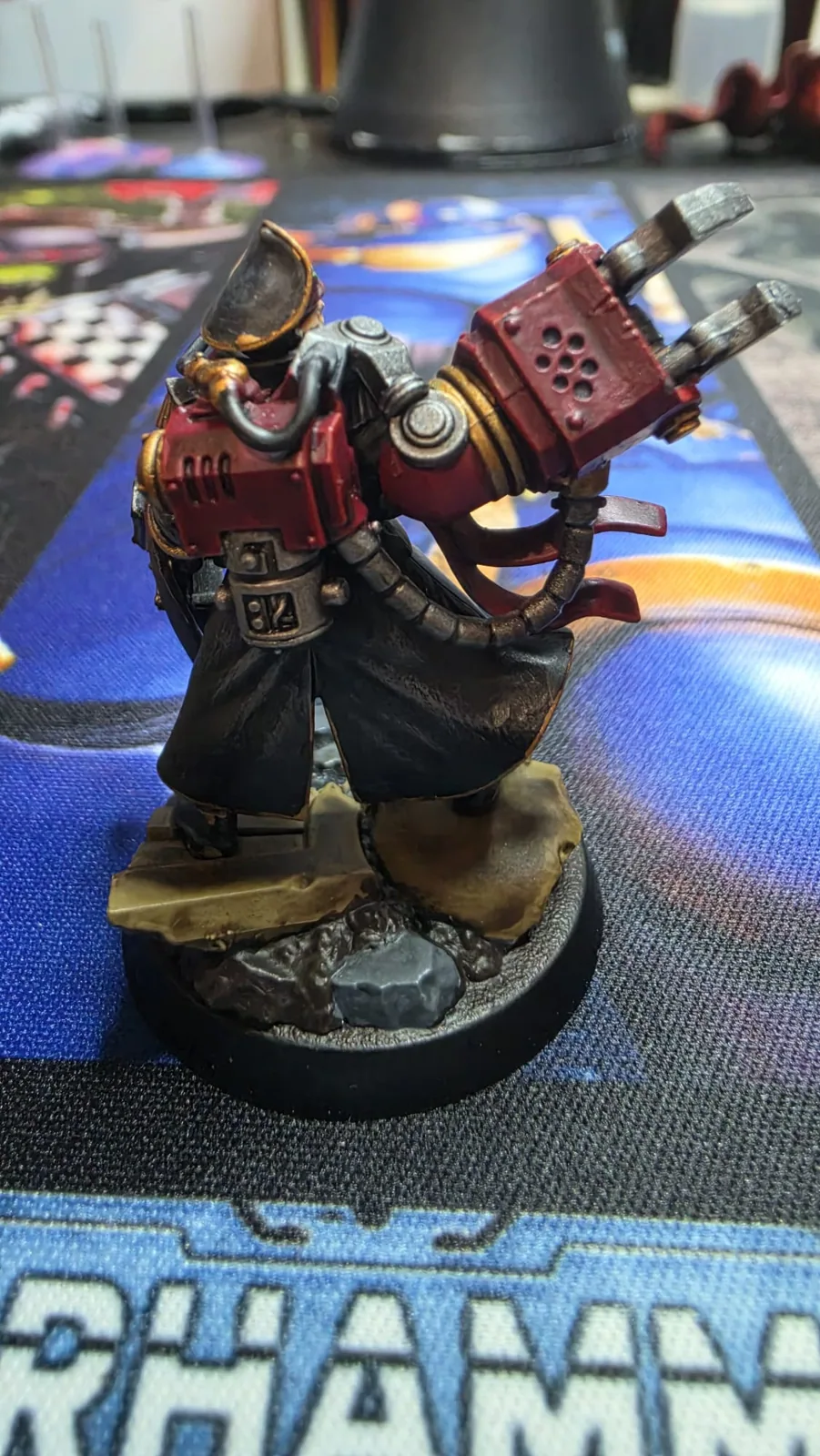 Commissar Sebastian Yarrick, painted by Adam, photograph 4 of 5