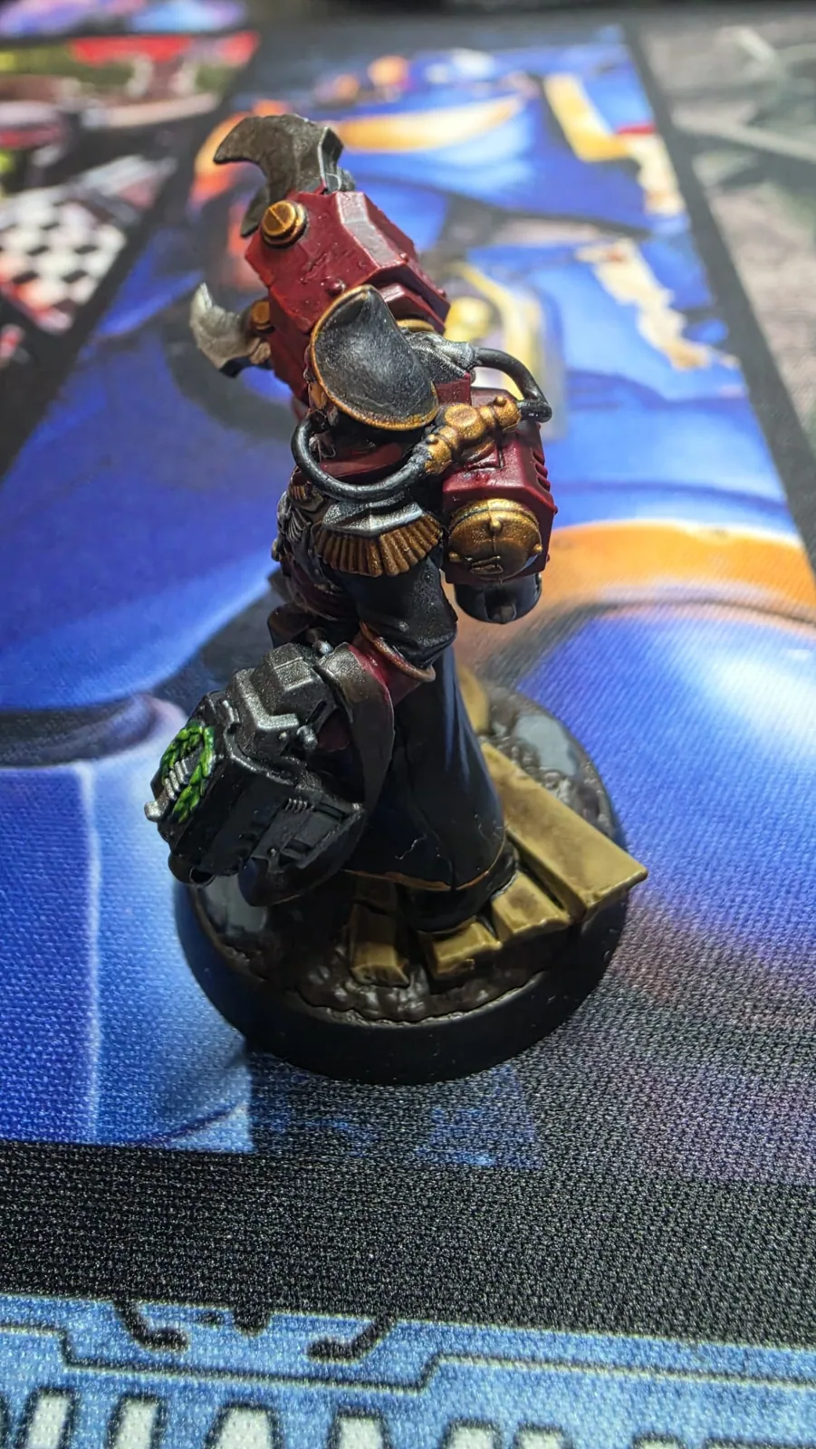 Commissar Sebastian Yarrick, painted by Adam, photograph 5 of 5